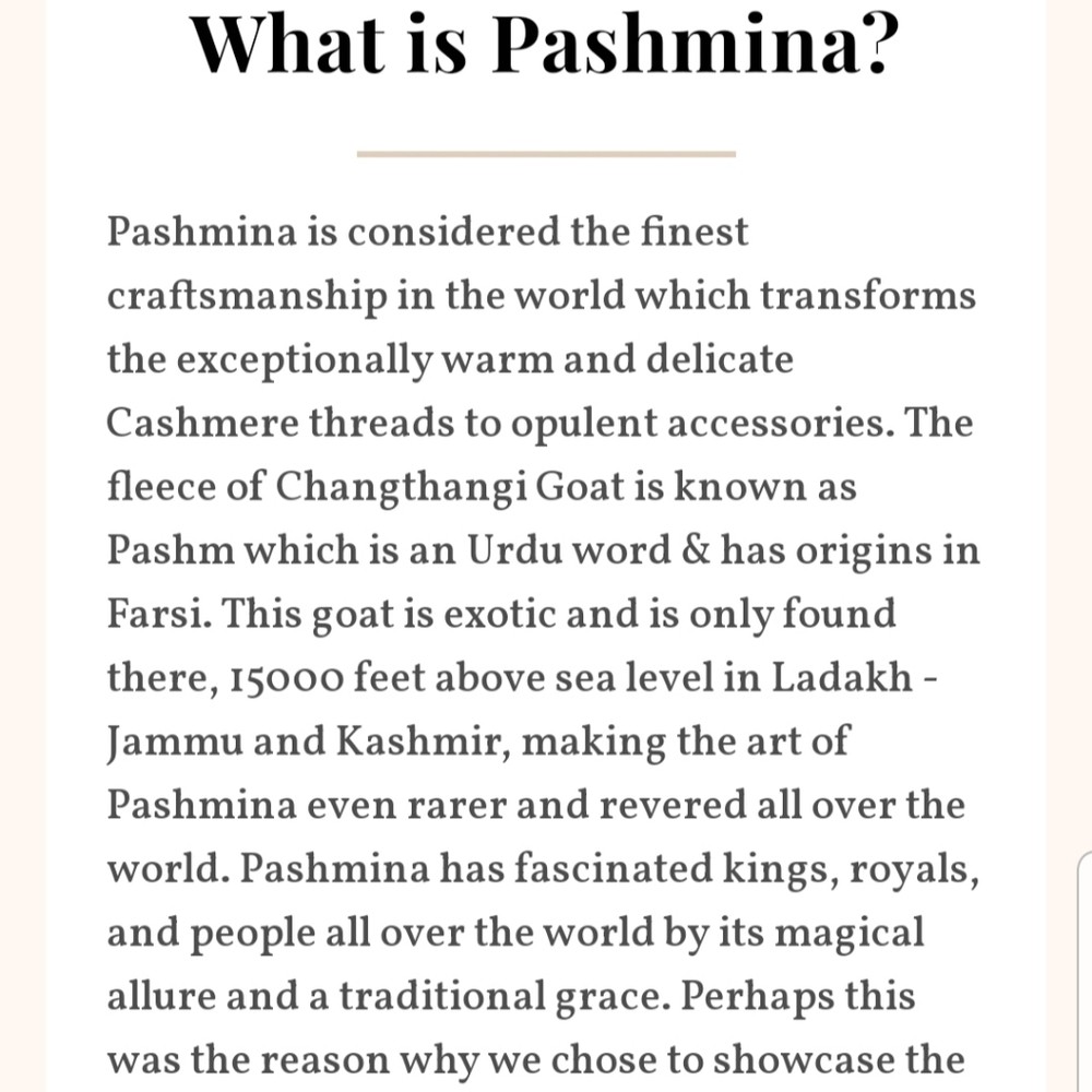 🧣 CASHMERE PASHMINA - Picture 8 of 10